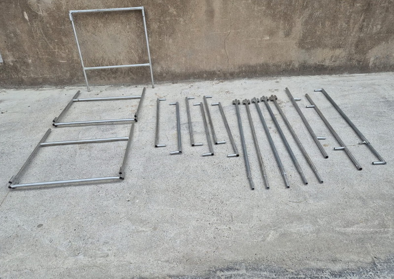 puesto mercado 200x194x122.5 mesa 72x183 toldo 195x123 2u